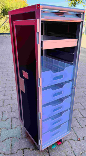 Flugzeugtrolley schwarz ATLAS