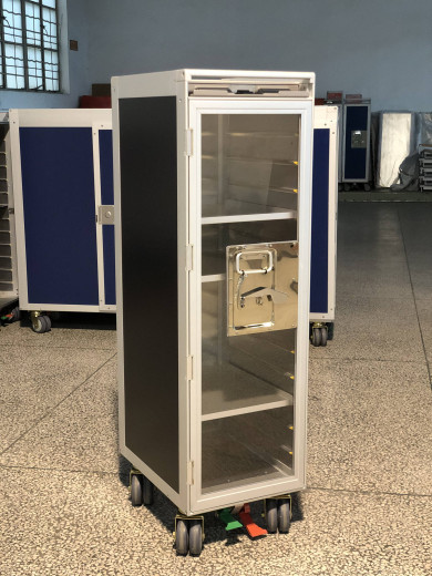 Flugzeugtrolley Glastüre HS