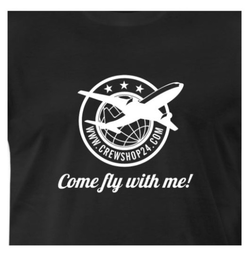T-Shirt Come Fly with me