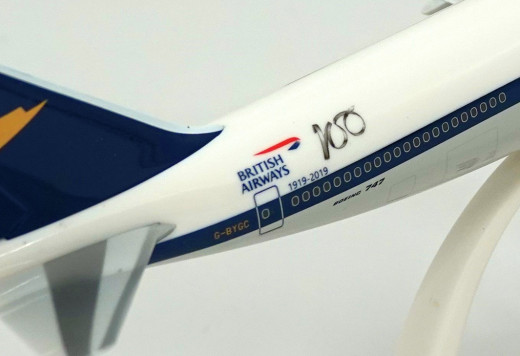 BA BOAC Boeing 747-400