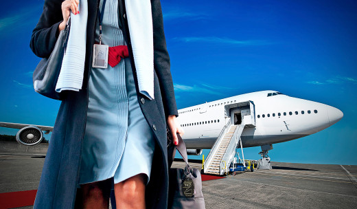 Korean Boeing 747-400 Welcome to Korea