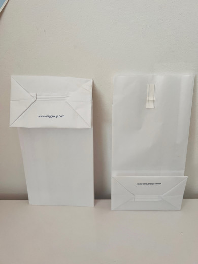 Neue Spucktüte mit Clip