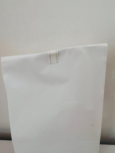 Neue Spucktüte mit Clip