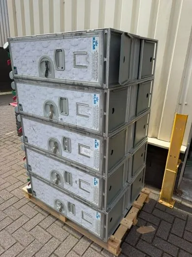 KLM Flugzeugtrolley