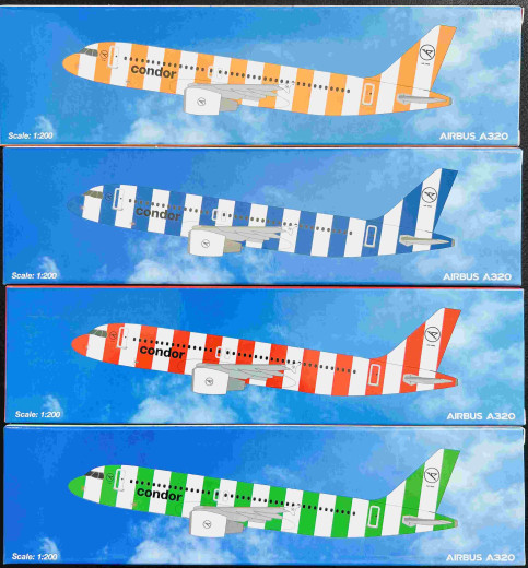 Airbus A320-200 Condor Streifen