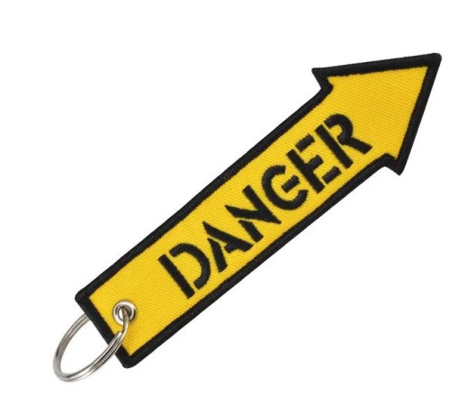 DANGER KeyringDANGER Keyring
