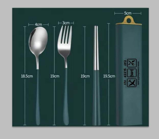 Reisebesteck Edelstahl Crew