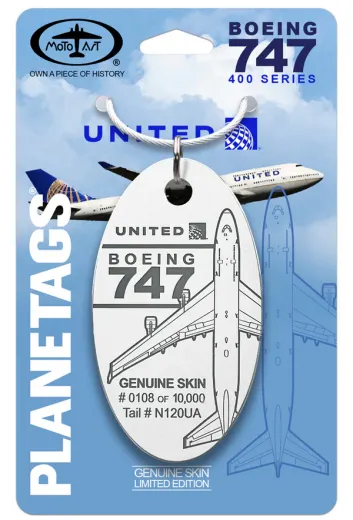 United N120UA 747-400 - White