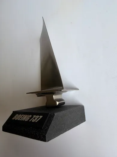 Boeing 737 CFM56 Titanium Jet Engine Blade