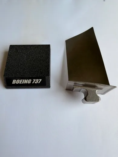 Boeing 737 CFM56 Titanium Jet Engine Blade