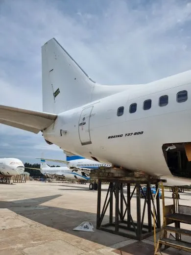 Boeing 737 Rumpf CutOut