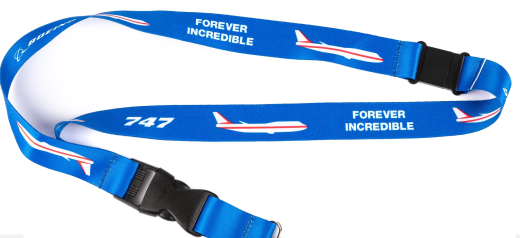Boeing 747 Forever Lanyard