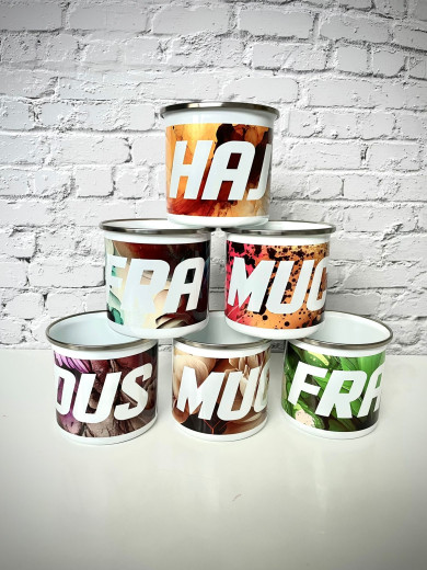 Emailletasse personalisiert