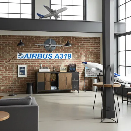 Airbus A319 Rumpfausschnitt