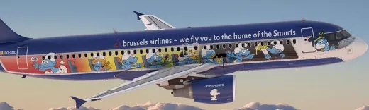 Aerosmurf A320 Fenster