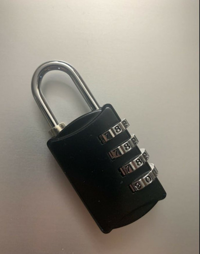 Trolley / Boxen Schloss black