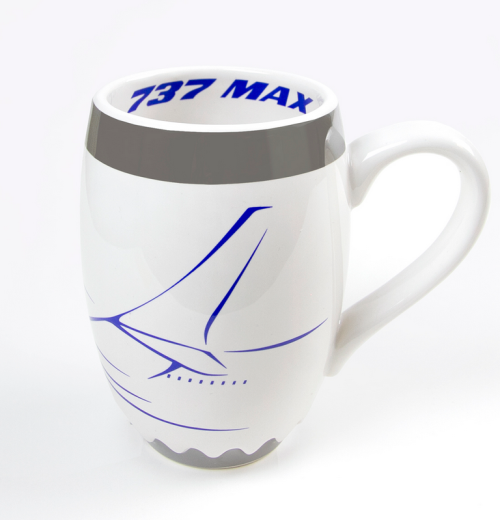 Boeing Unified 737MAX Engine Mug