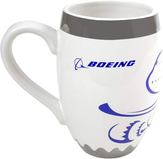 Boeing Unified 747-8 Engine Mug
