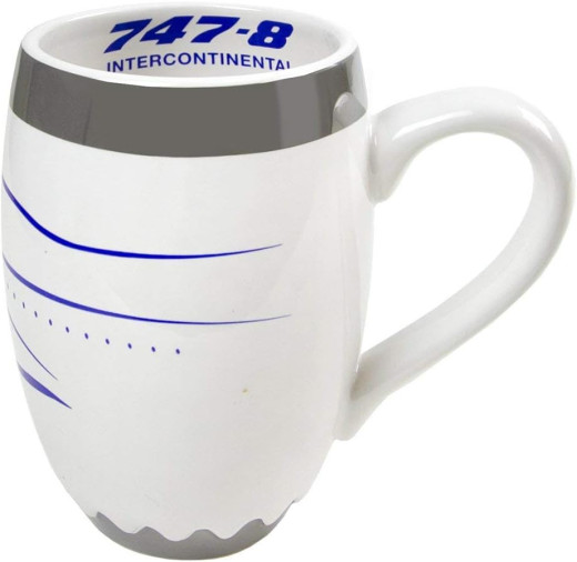 Boeing Unified 747-8 Engine Mug