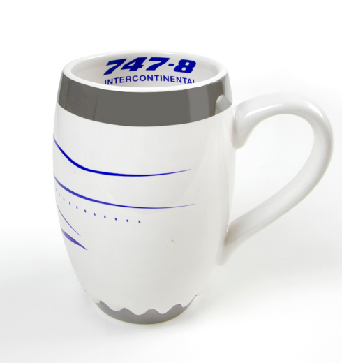 Boeing Unified 747-8 Engine Mug