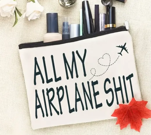 Canvas Kulturbeutel All my