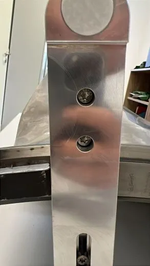 Halterung für Turbinenschaufel Klammer