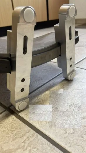 Halterung für Turbinenschaufel Klammer