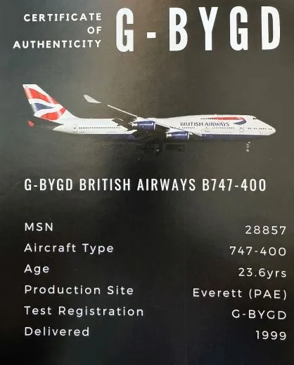 Rolls-Rocye Engine Cutout B747