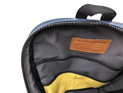 Rucksack aus Airbus A319 Sitzleder