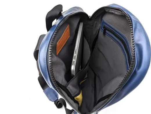 Rucksack aus Airbus A319 Sitzleder