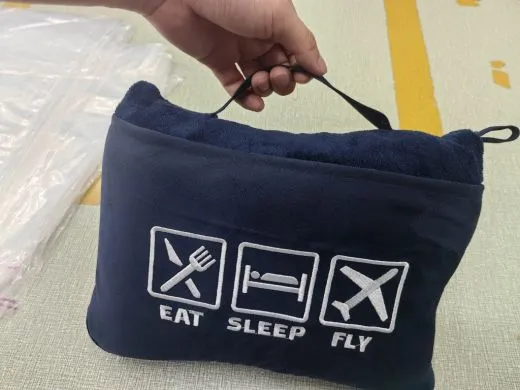 Reisedecke / Kissen Fleece