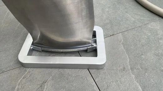 Halterung für Turbinenschaufel Rechteck