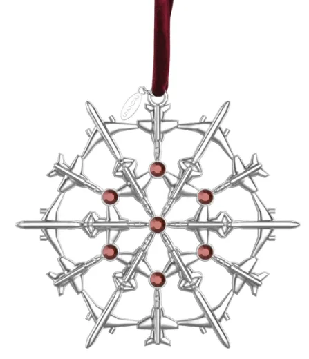 Boeing Snowflake Red Box 2025