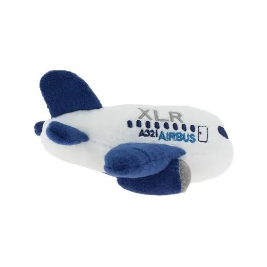Airbus A321XLR plush toy plane