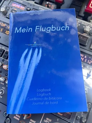 Mein Flugbuch Logbuch