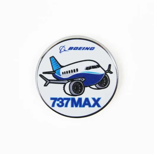 Boeing 737 MAX Pudgy Pin