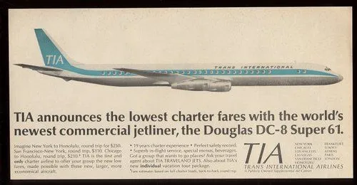 Trans Int. Airlines 1966