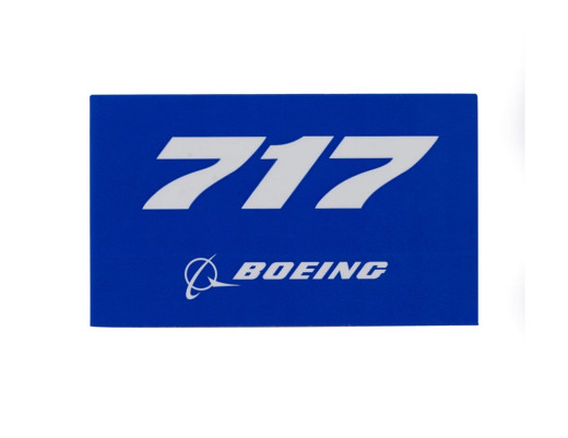 Boeing Sticker Set Blue