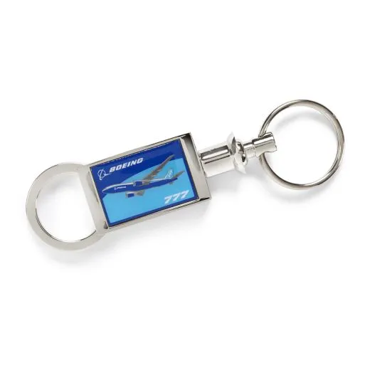 Boeing 777 Keychain