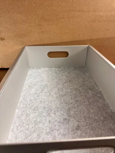 Filzeinlage für Einschübe