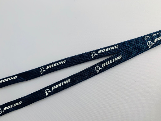 Boeing Lanyard Blue + Hülle