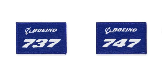 Boeing Patch blue