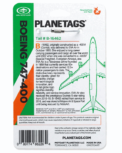 Eva Air Boeing 747-400