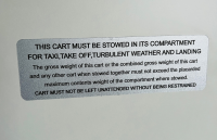 Trolley Placard Sticker 2 Farben