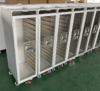 Flugzeugtrolley Glastüre HS