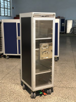 Flugzeugtrolley Glastüre HS