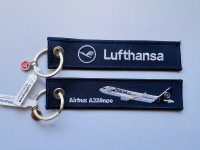 Lufthansa A320NEO Keyring