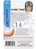 PlaneTag Mini B747 Qantas Red