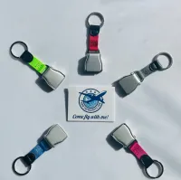 100 x Seatbelt Schlüsselanhänger m. Logo