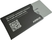 Airbus RFID-Schutzkarte